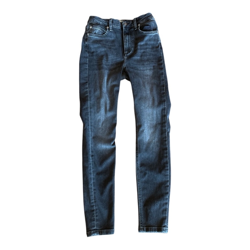 Free People We The Free Milky Way Black Ankle Skinny Jeans - Picture 1 of 6
